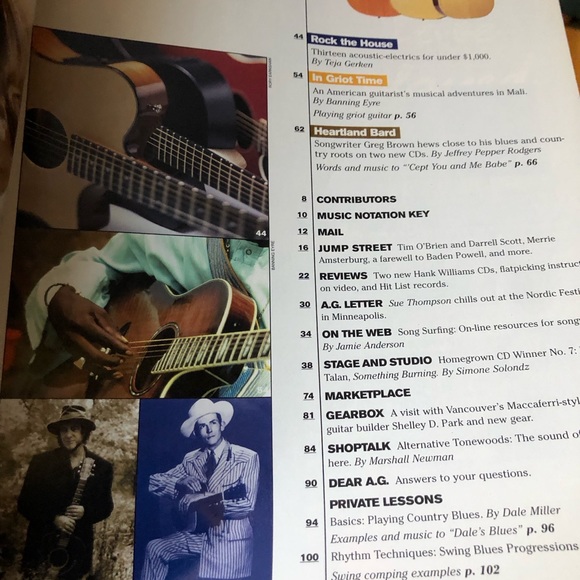 Vintage Acoustic Guitar & Down Beat Magazines - Picture 15 of 15